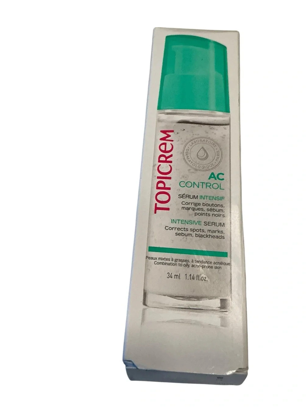 Topicrem AC control intense serum for combination-oily skin face correcting seru
